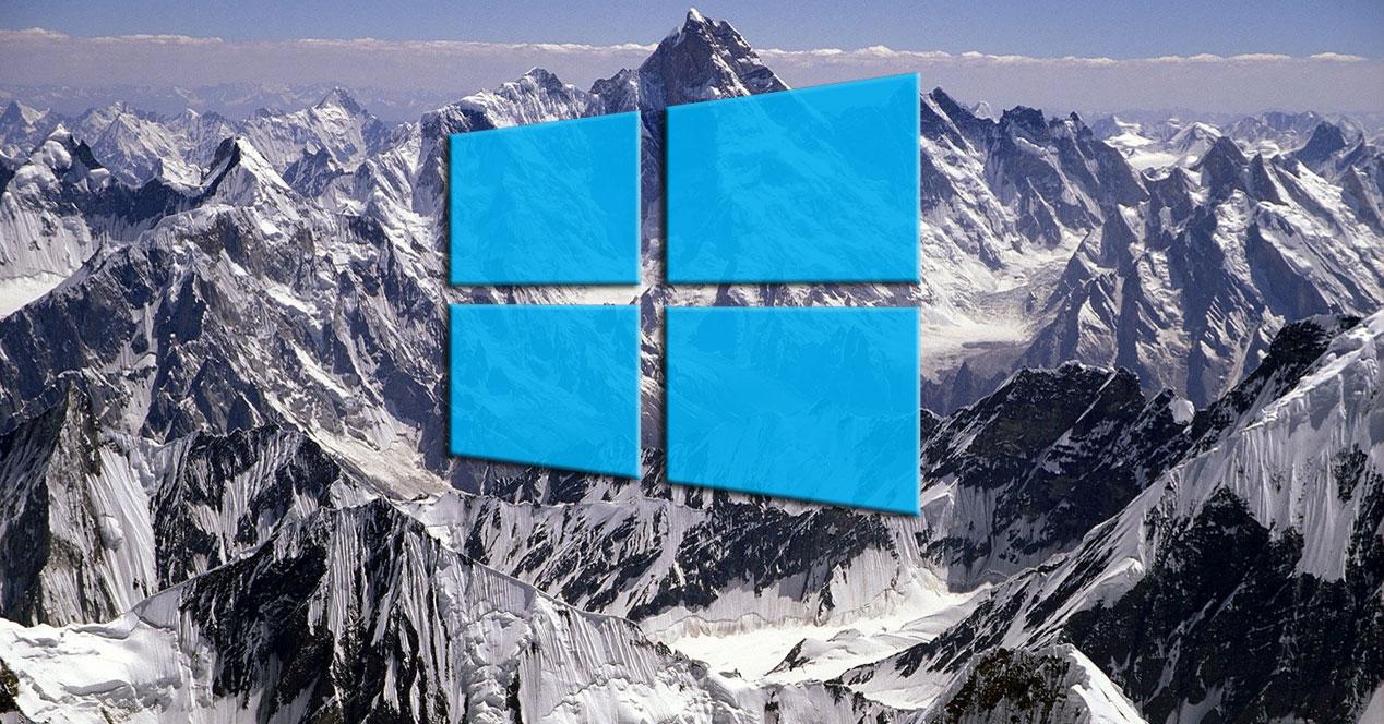 Tema montañas Windows 10