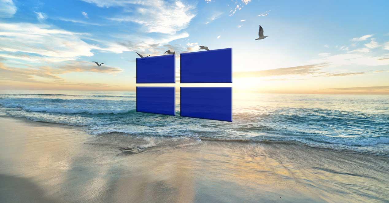 Playas Windows 10 fondos 4