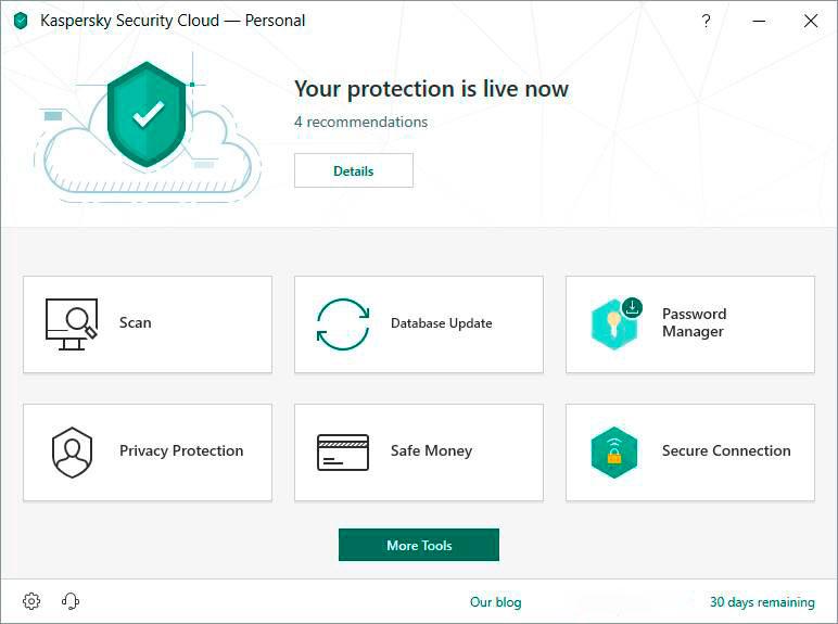 Logiciel antivirus gratuit pour Kaspersky Security Cloud