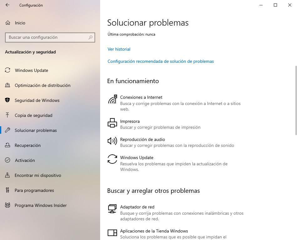 Solucionar problemas impresora Windows 10