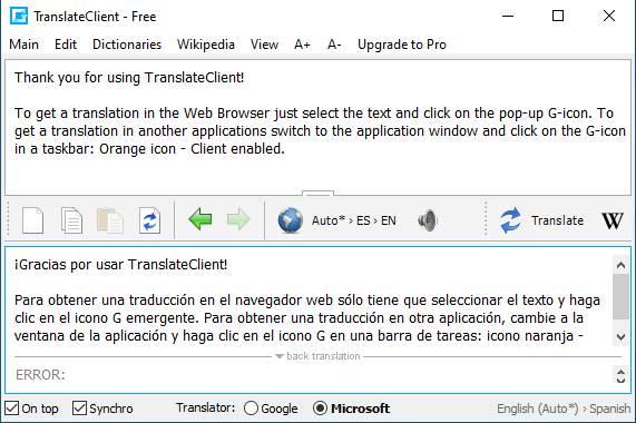 Translateclient traductor