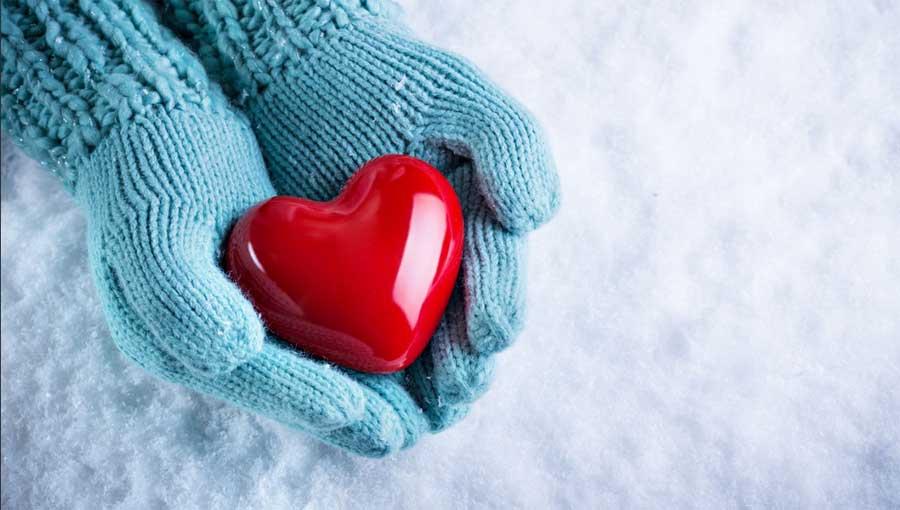 corazón invierno