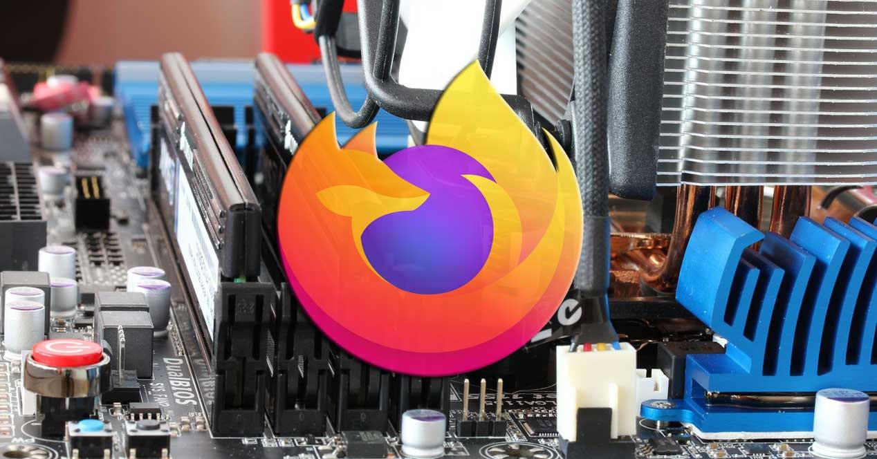 Recursos Firefox CPU RAM