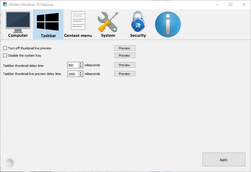 Hidden Windows 10 Features - Taskbar
