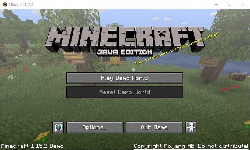 Minecraft para Windows - versión de prueba