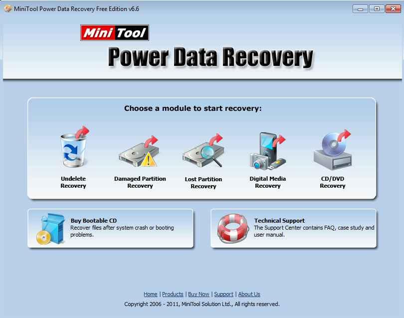 MiniTool Power Data Recovery Software