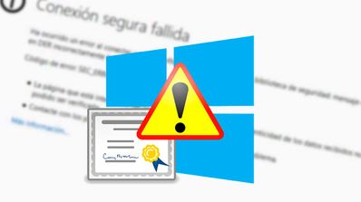 Peligro certificado Windows 10