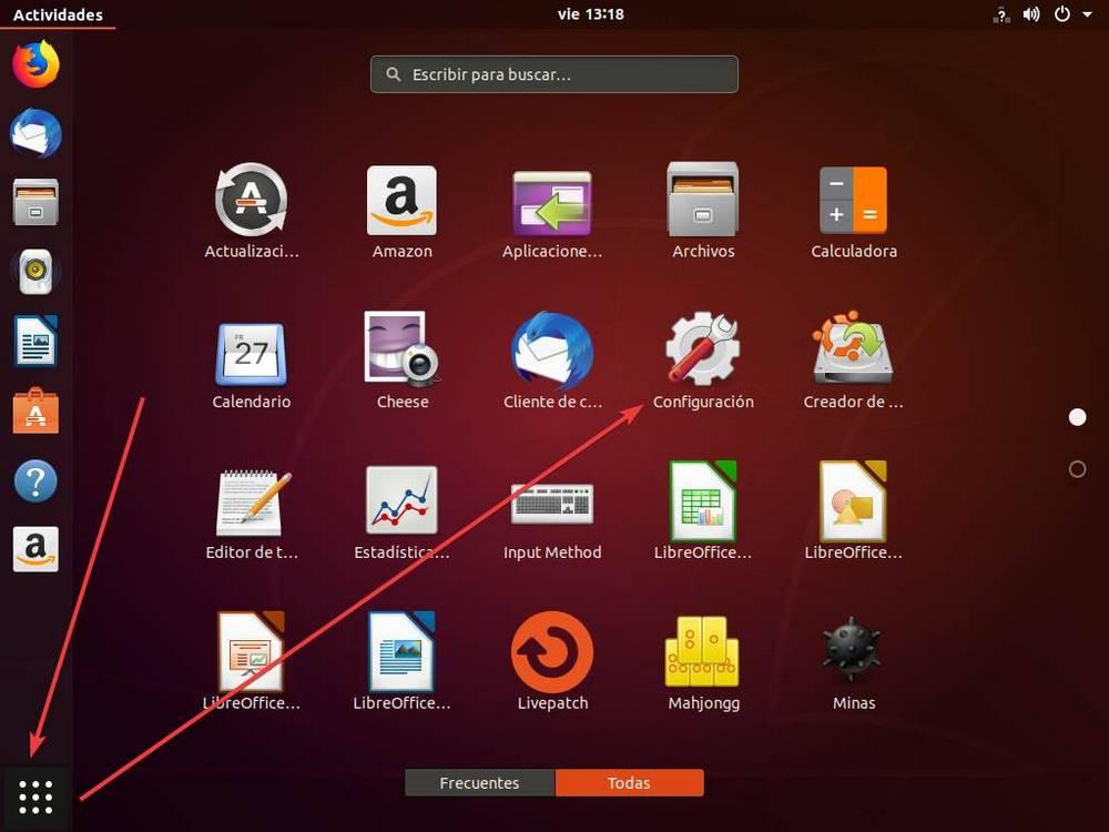 Ubuntu - Cambiar resolución de pantalla 1