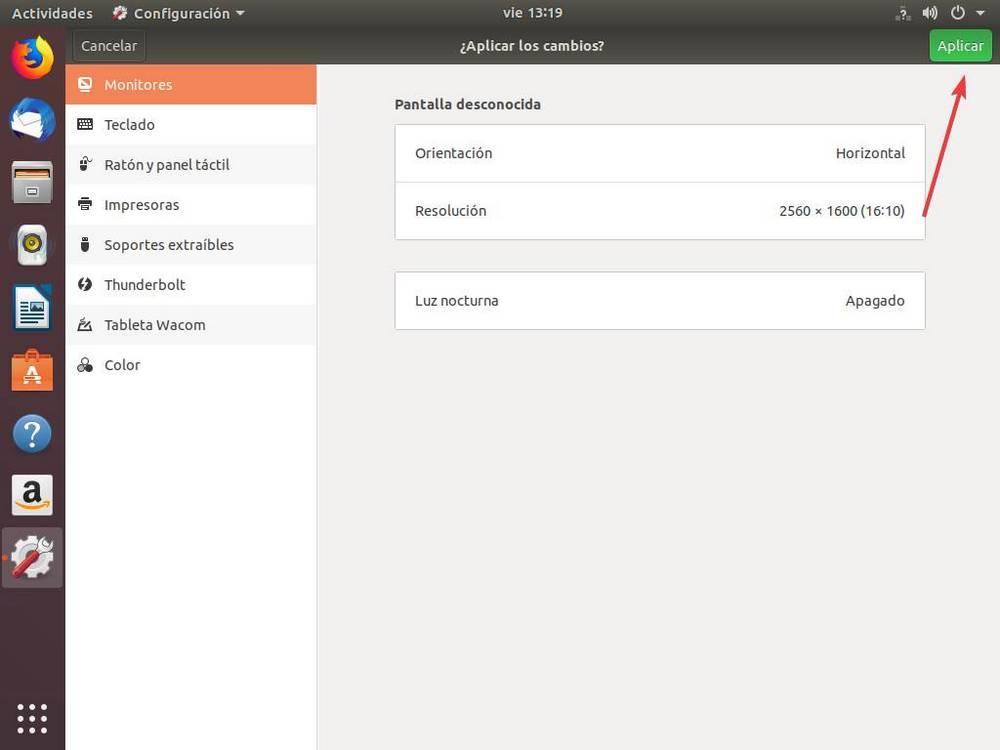 Ubuntu - Cambiar resolución de pantalla 5