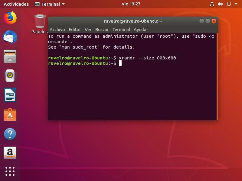 Ubuntu - Cambiar resolución de pantalla 6