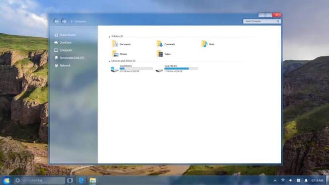 Windows 7 remastered - Concepto 6