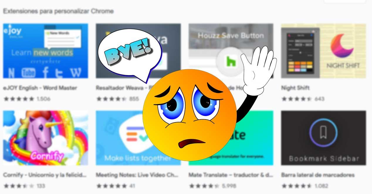 Adiós Chrome apps