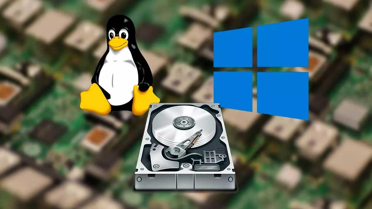discos Linux windows