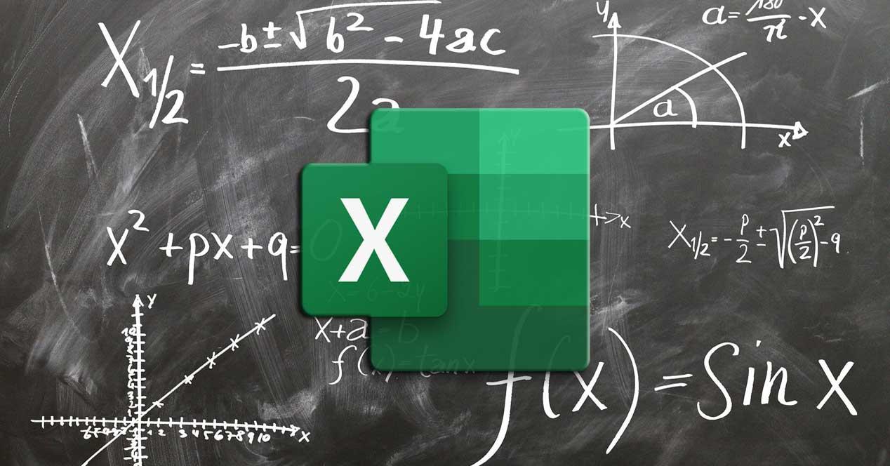 Matemáticas en Excel