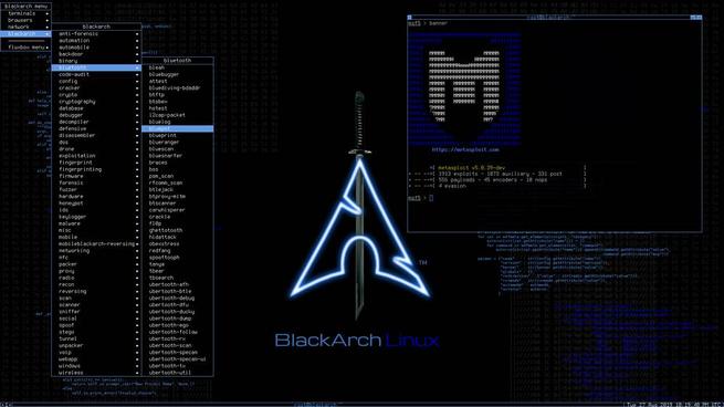 BlackArch FluxBox