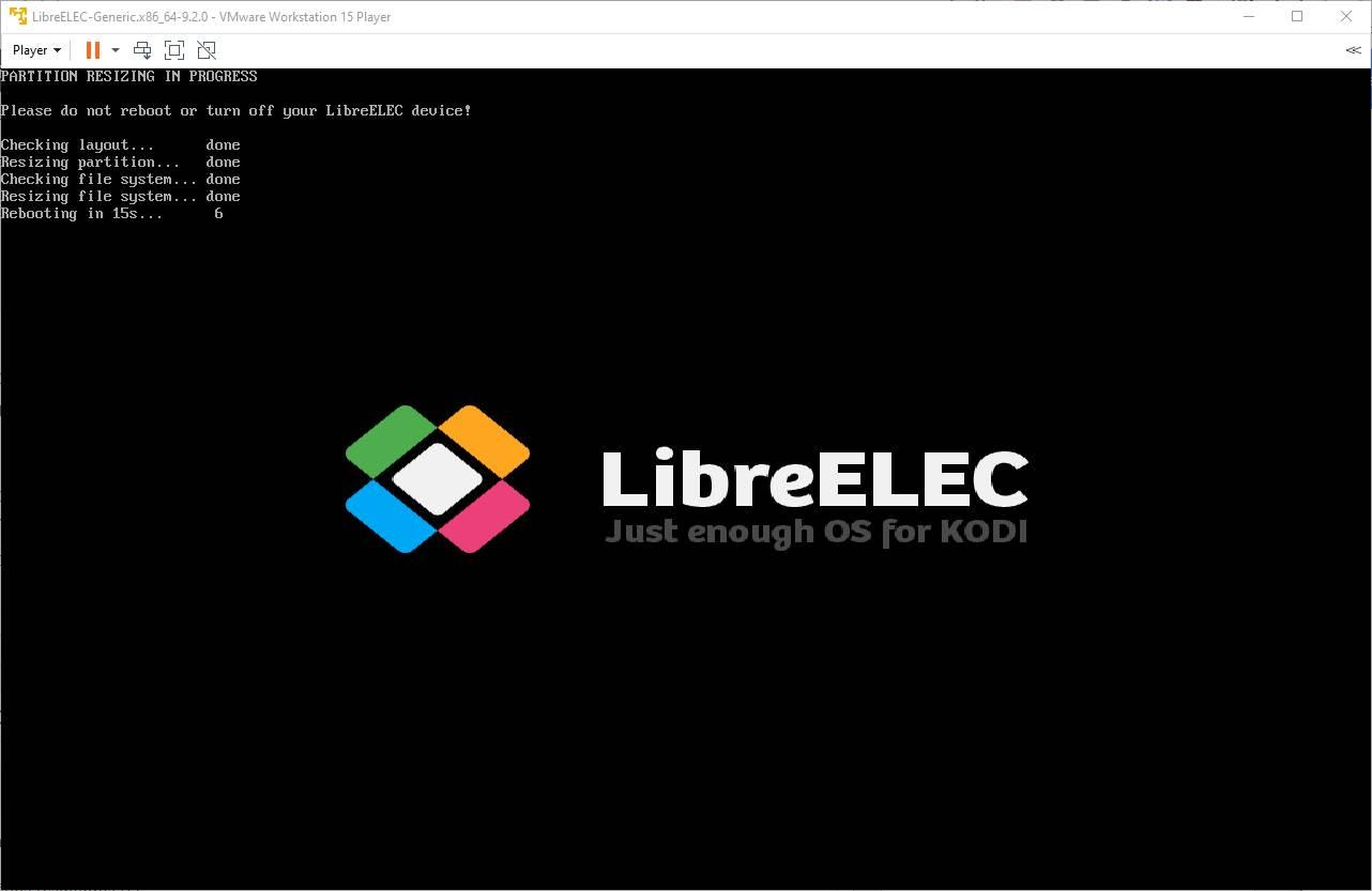 Boot LibreELEC