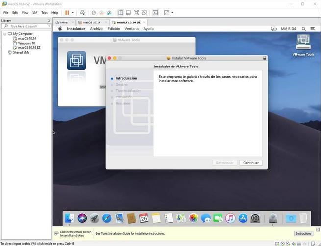 在VMware OS中安装VMware Tools-3