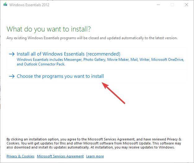 Instalar Windows Live Essentials - Personalizar