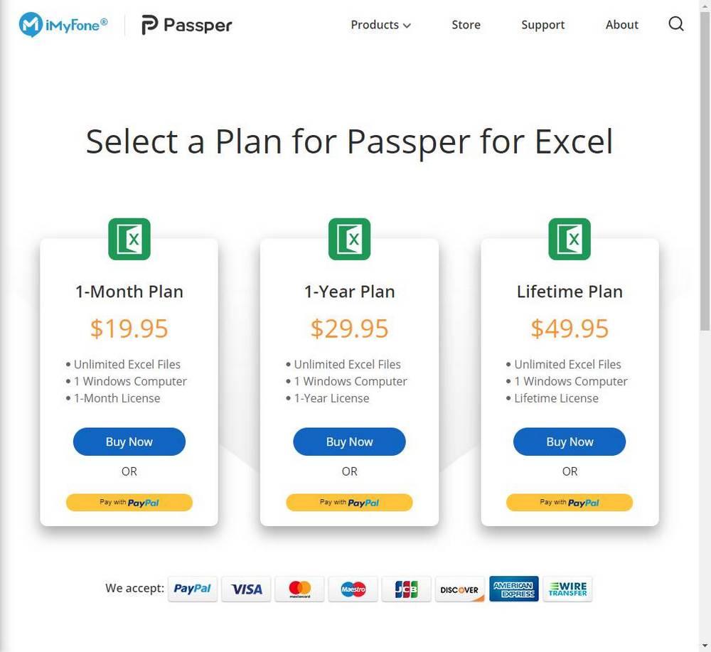 Passper for Excel - Comprar