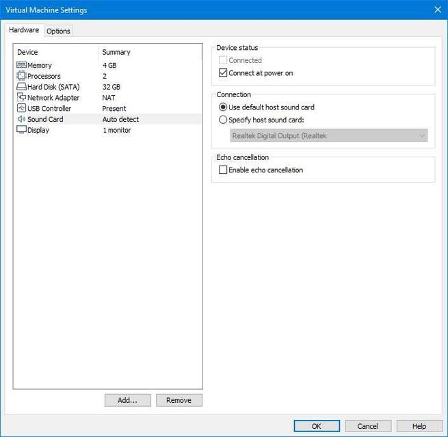 VMware Player - Configuración 4