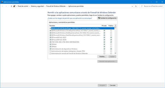 Windows Defender - Configurar reglas firewall
