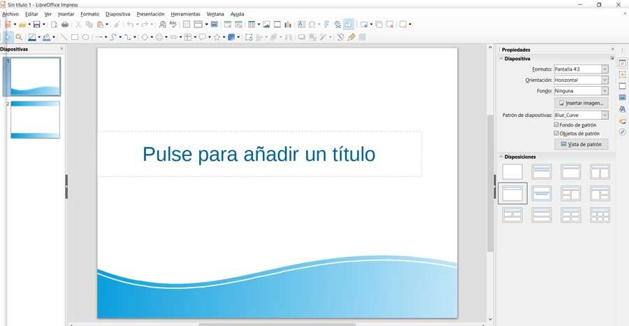 Impress LibreOffice