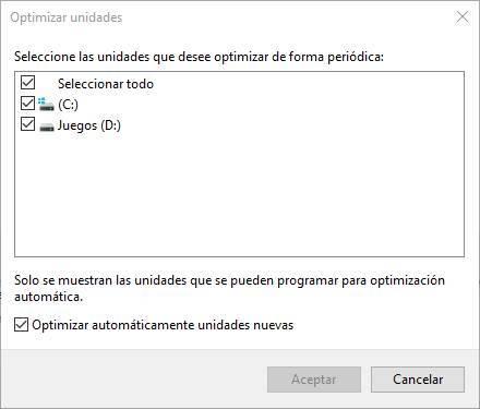 Desfragmentar ดิสโก้ ssd Windows 10 - 5