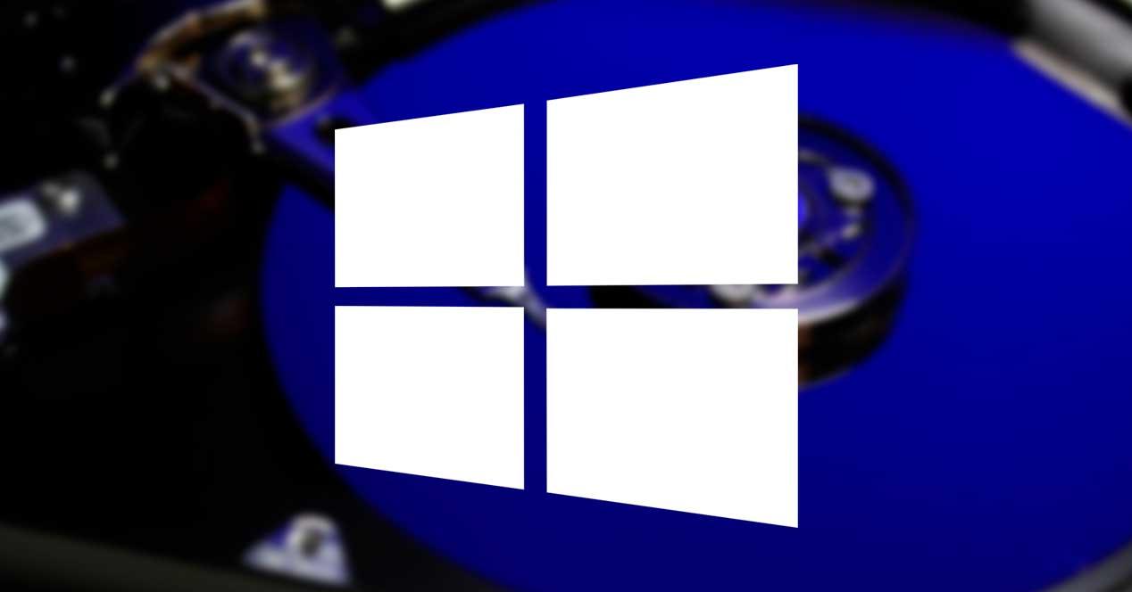 Disco duro espacio Windows 10