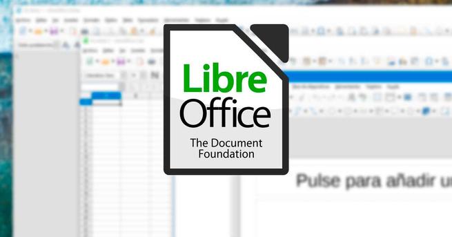 LibreOffice aplicaciones