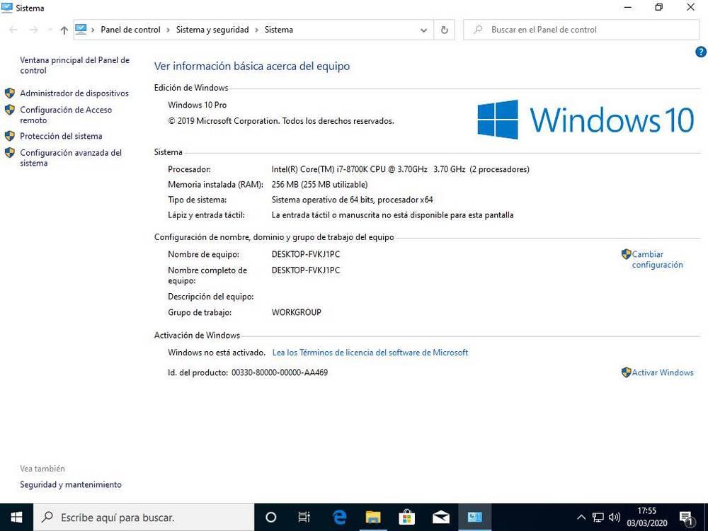 Disciplina Flor de la ciudad La cabra Billy Memoria RAM mínima real para instalar y arrancar Windows 10