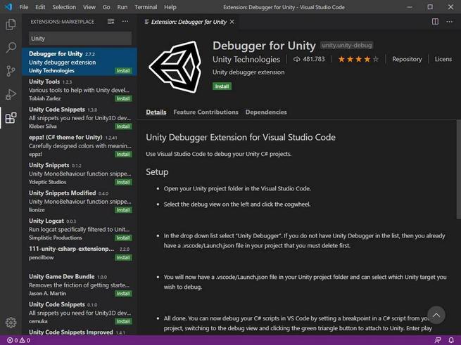 Visual Studio Code - Extensiones 5