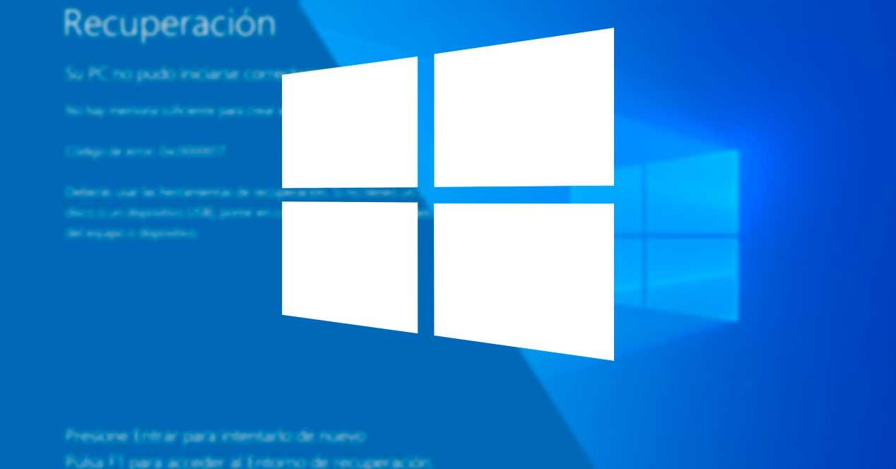 Windows 10 error escritorio blanco