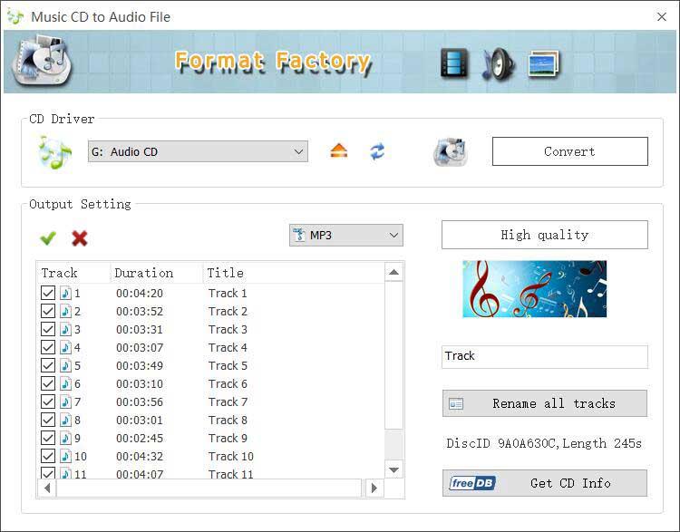 Format Factory MP3
