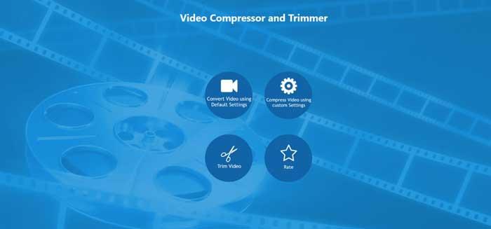Convertir archivos con Video Compressor and Trimmer