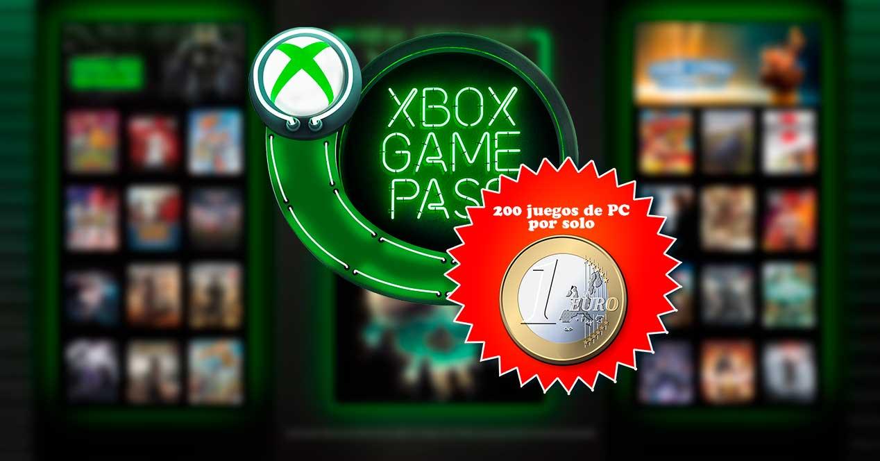 Oferta 1 euros Xbox Game Pass
