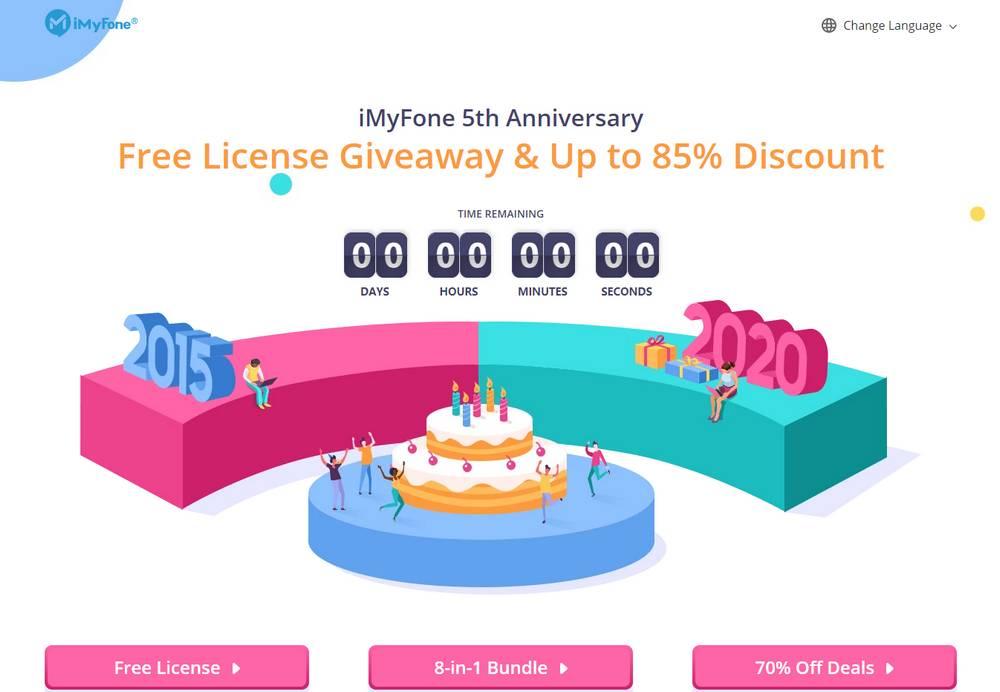 iMyFone 5th Anniversary