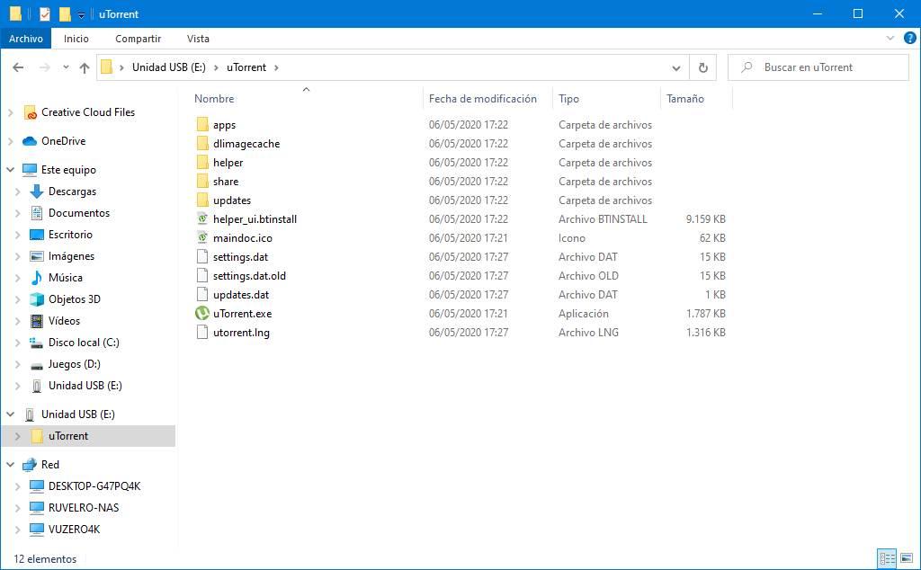 Fichiers uTorrent portables