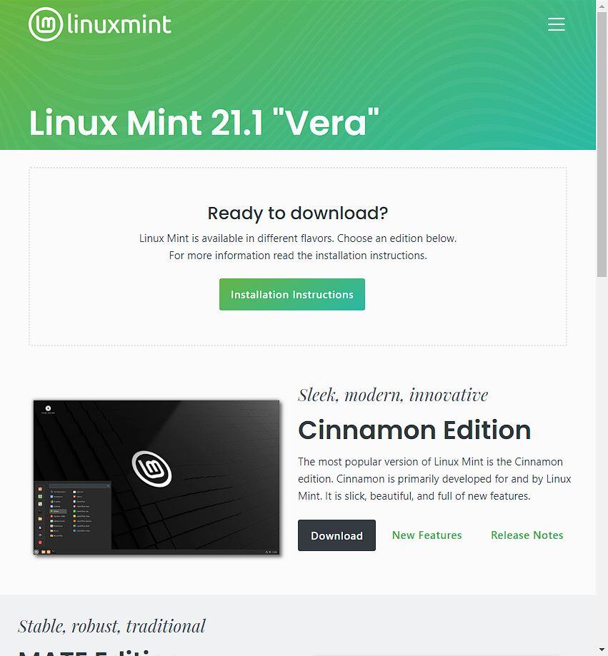 Descargar Linux Mint