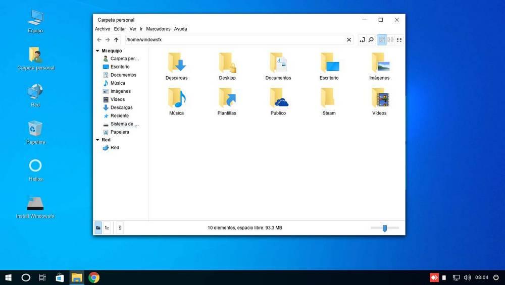 Linuxfx Windowsfx - Análisis 5