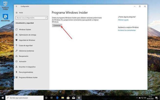 Programa Windows Insider - 3