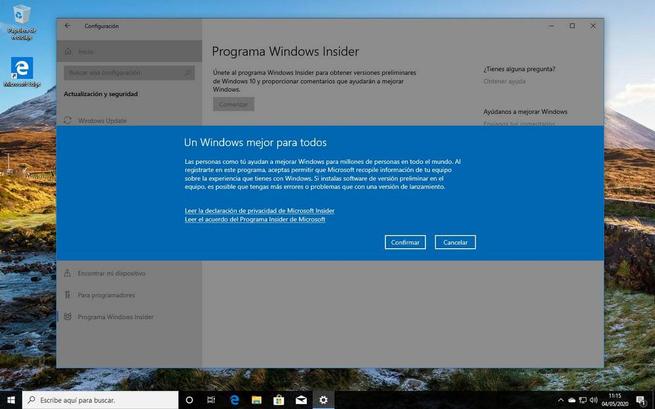 Programa Windows Insider - 6