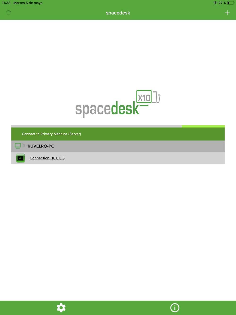 SpaceDesk iOS