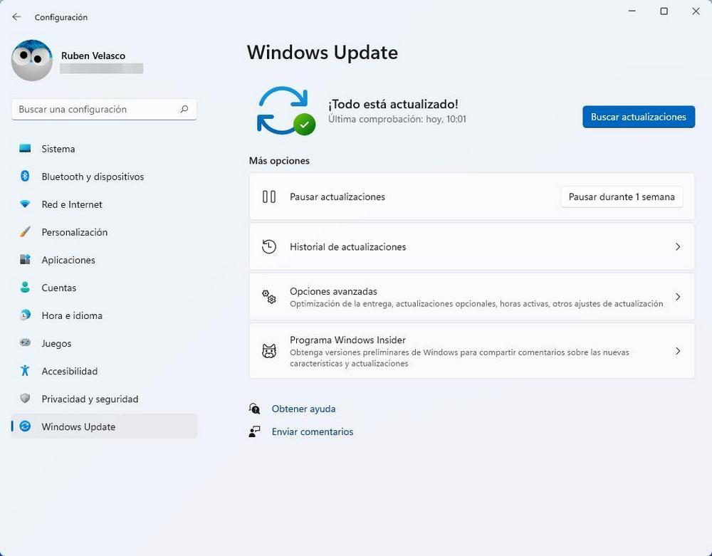 Windows 11 - Pausar y posponer actualizaciones 1