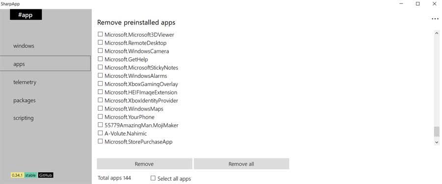 apps Windows SharpApp