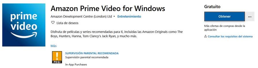 Descargar Amazon Prime Video