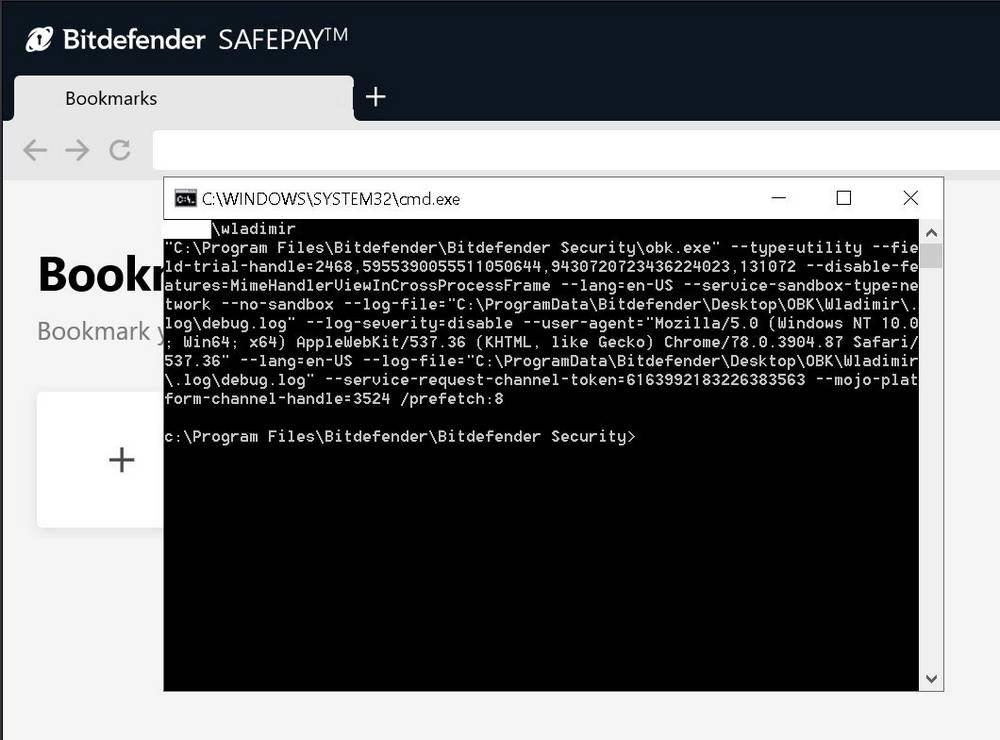 Exploit BitDefender SafePay