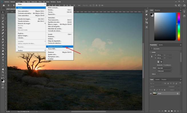 Photoshop - Editar foto para añadir HDR - 10