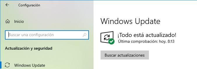 Windows 10 - Todo actualizado