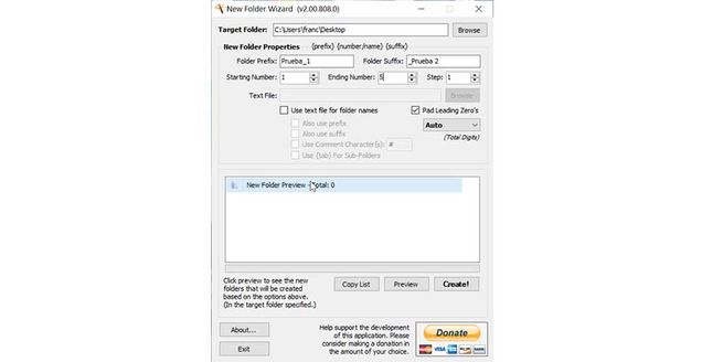 New Folder Wizard: Program to Create Multiple Folders Instantly | ITIGIC