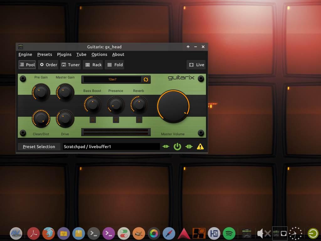 AV Linux - Ampli guitarra